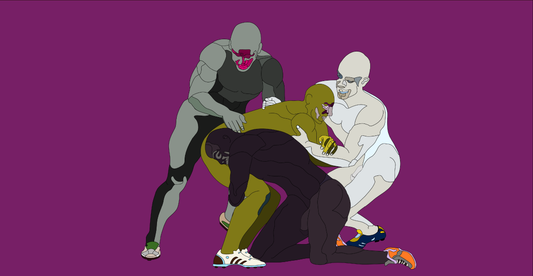 Image-of-four-rugby-players-in-a-rugby-scrum