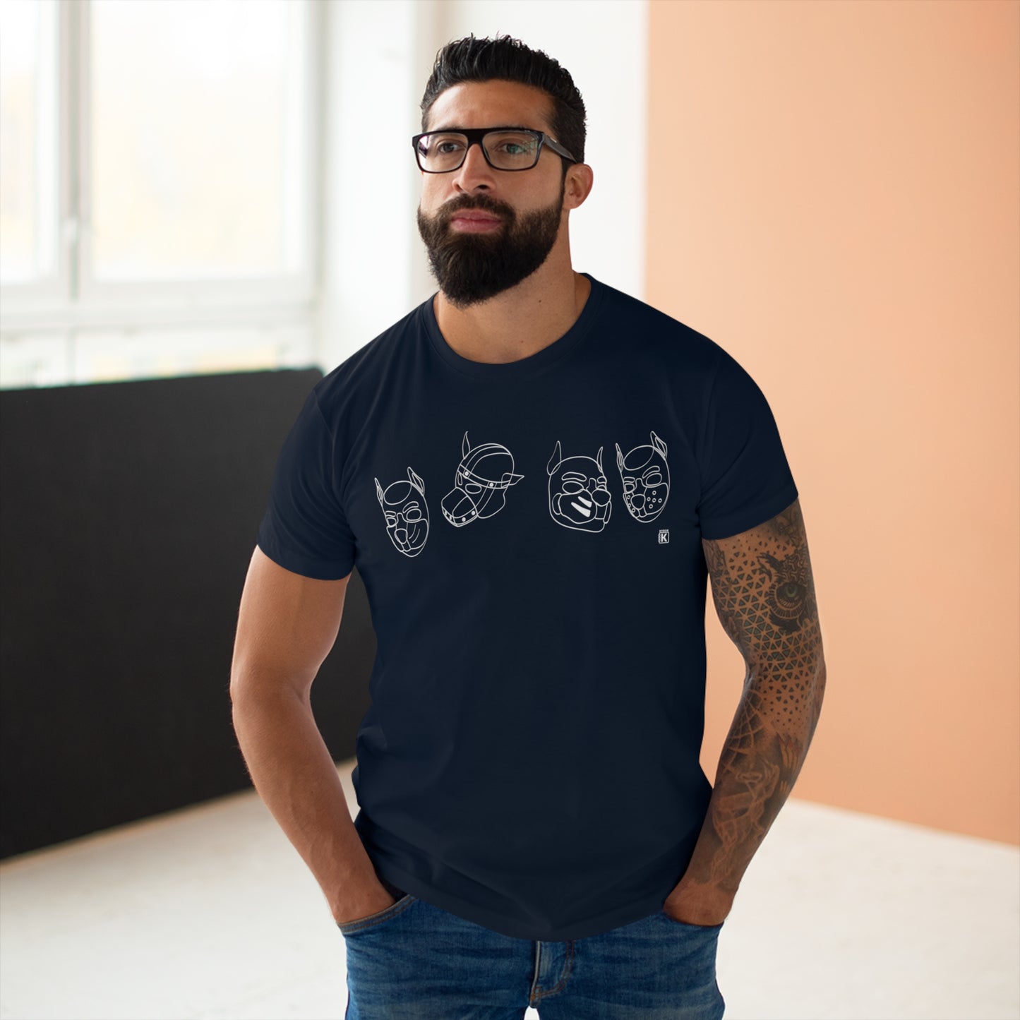Pup Masks Graphic T-Shirt
