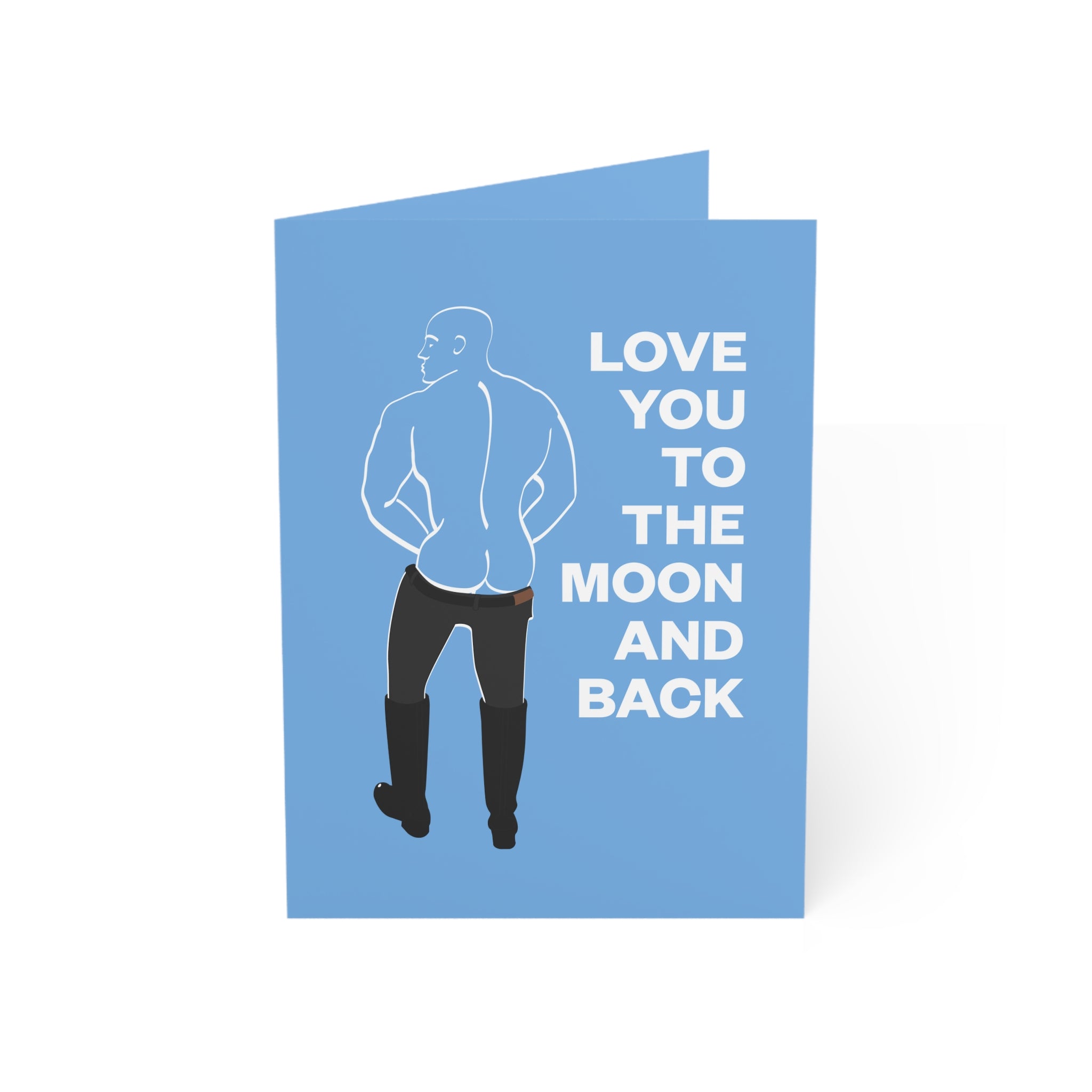 'Love You to the Moon and Back' - Kinky Card