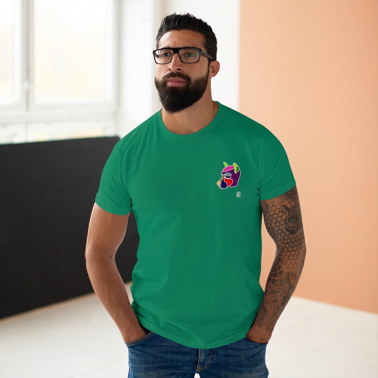 Pup Mask Red T-Shirt