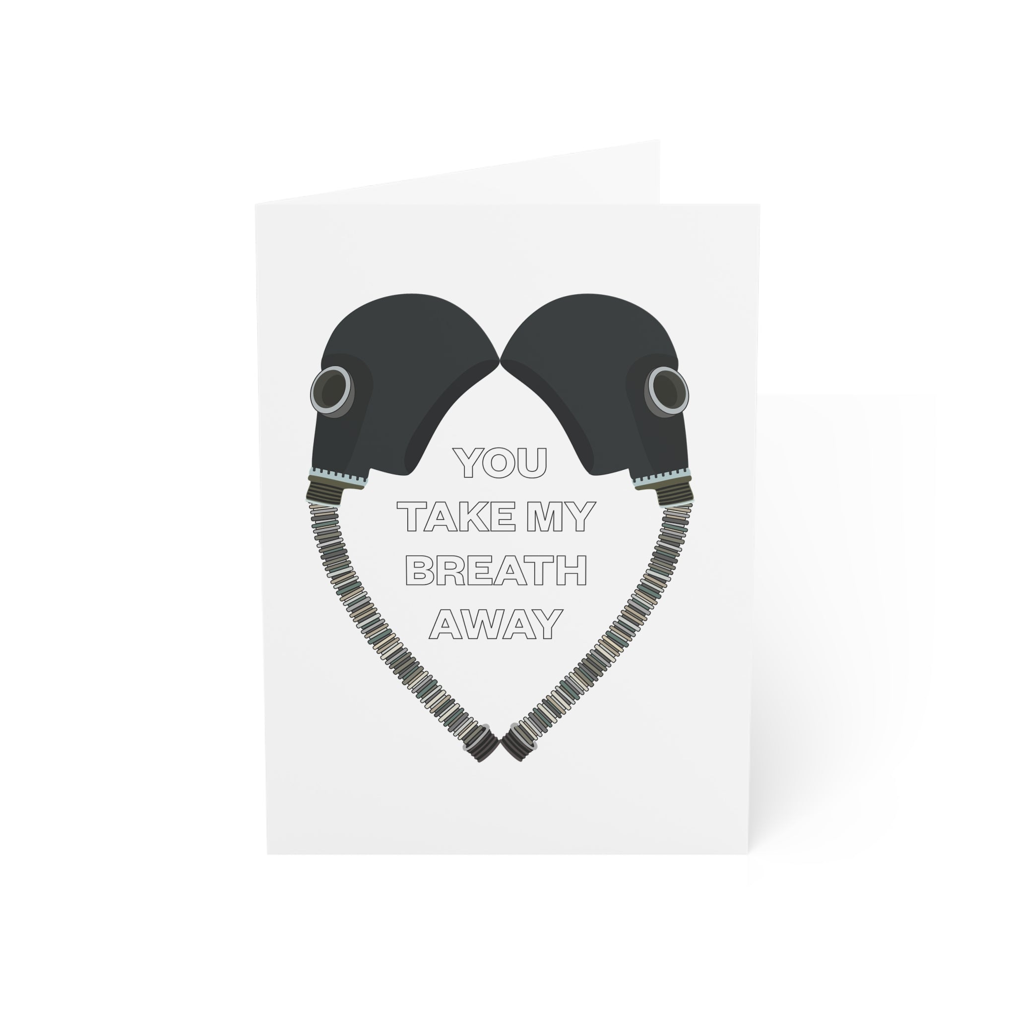 'You Take My Breath Away' - Kinky Card