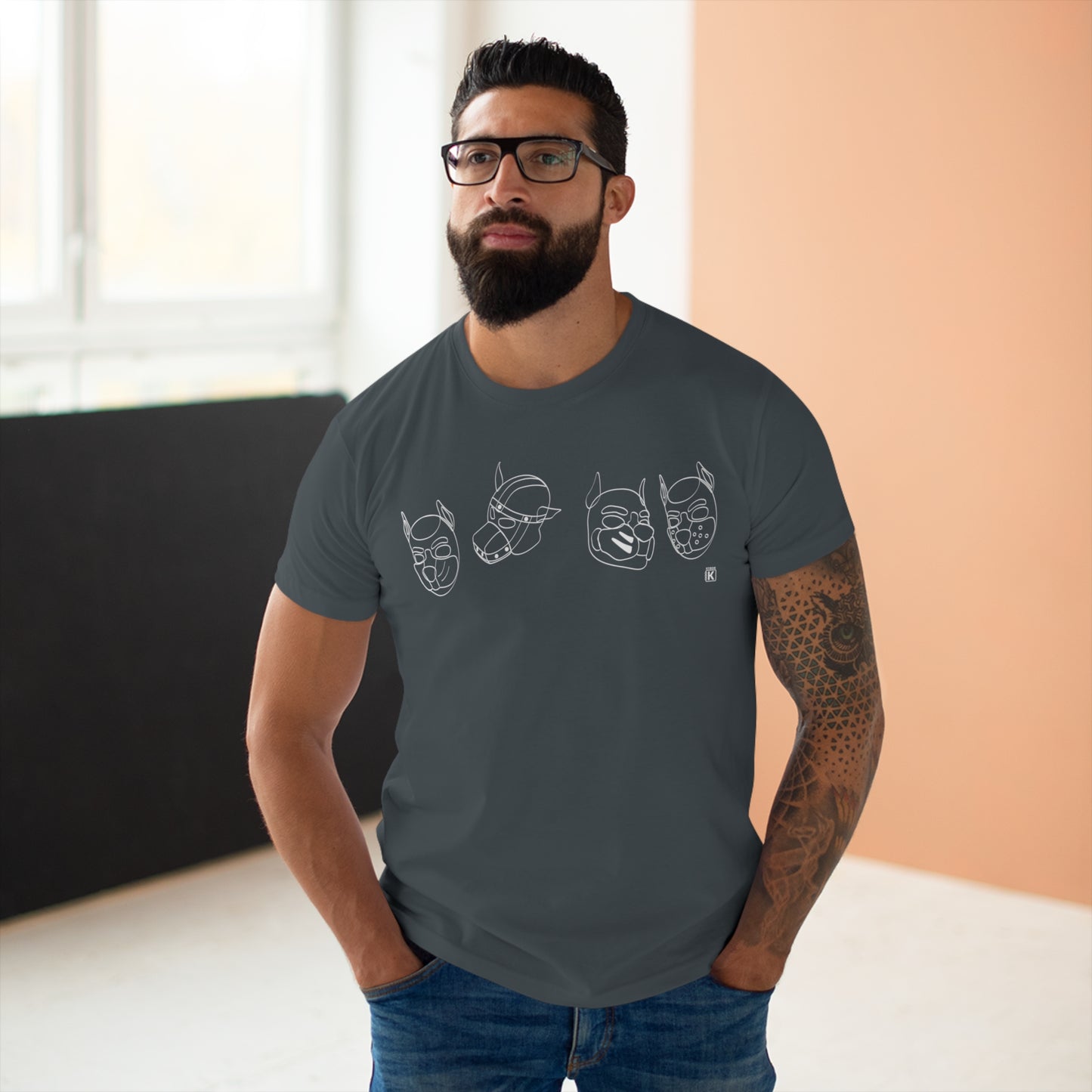 Pup Masks Graphic T-Shirt