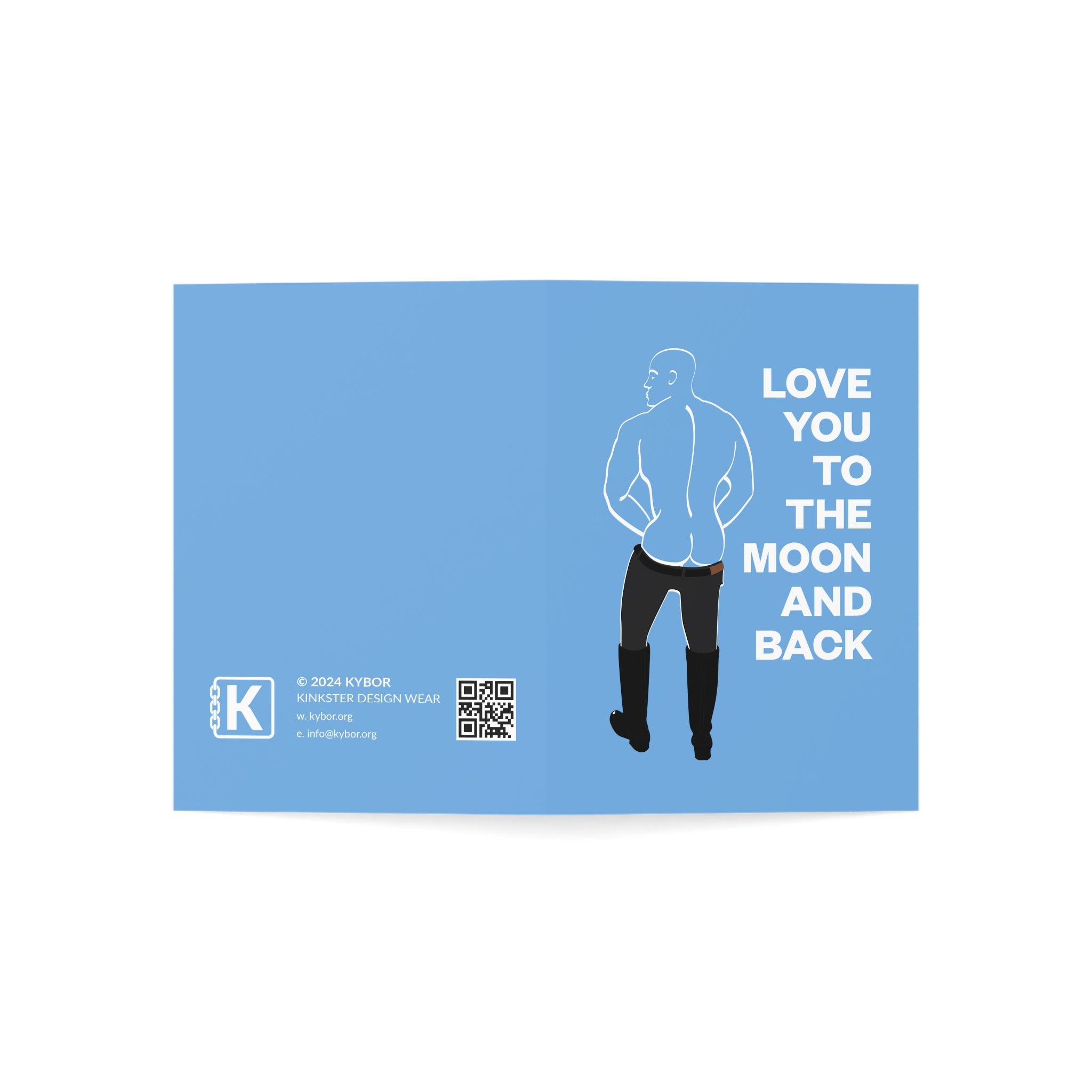 'Love You to the Moon and Back' - Kinky Card