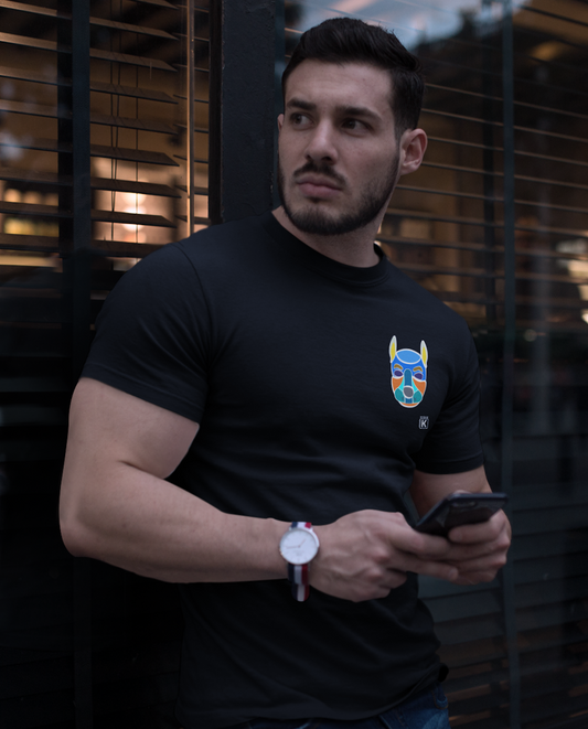 Pup Mask Blue T-shirt